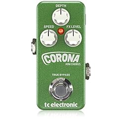 TC Electronic CORONA MINI CHORUS Péale de Chorus Ultra-Compacte avec Technologie TonePrint Intégrée - Les Beatles, Paul McCartney, John Lennon, RIngo Starr, George Harrison