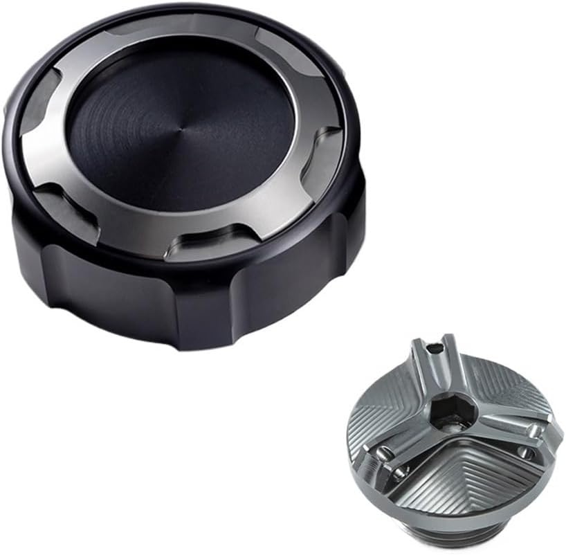 Brake Master Cylinder Cover for CBR600RR CBR 600 RR 600RR 2007 2008-2023 Accessories Motorcycle Front Brake Fluid Tank Cap and Engine Oil Filling Port