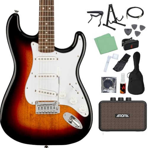 SquierスクワイヤーAffinity Stratocasterエレキギター Amazon | Squier by Fender Affinity Series Stratocaster