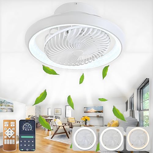 Ventilateur plafond silencieux réversible pour réguler la chaleur