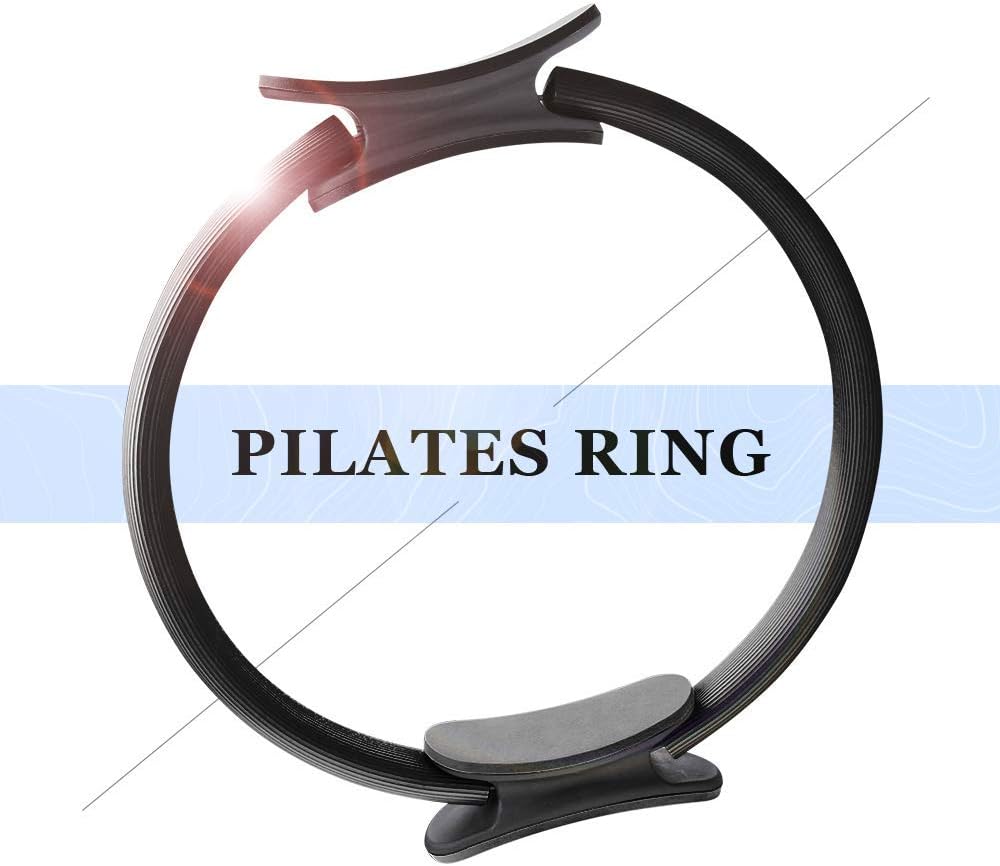 JBM 13 Inch Pilate Circle, Exercise Yoga Pilates Magic Circle with Dual Grip Handles for Fitness Training : Sports & Outdoors