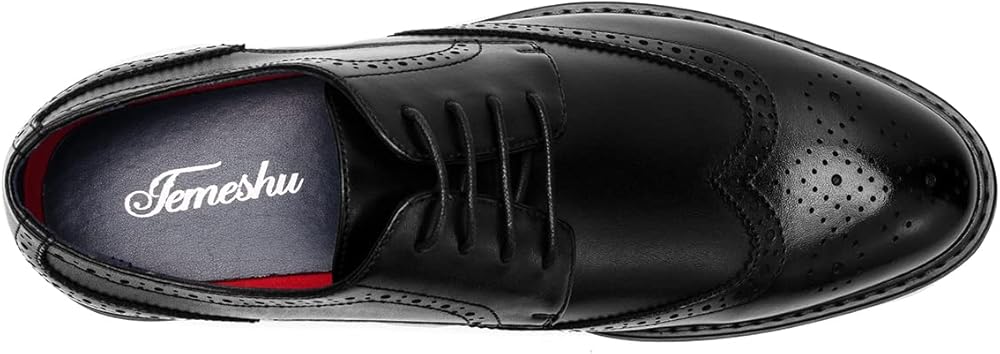 Aumentare 8/10CM Scarpe Da Uomo Con Plateau E Tacco Alto Abo Nero Da Uomo Scarpe Da Ufficio Formali In Pelle Per Uomo Scarpe Eleganti Da Lavoro Con Ascensore - Foto 7