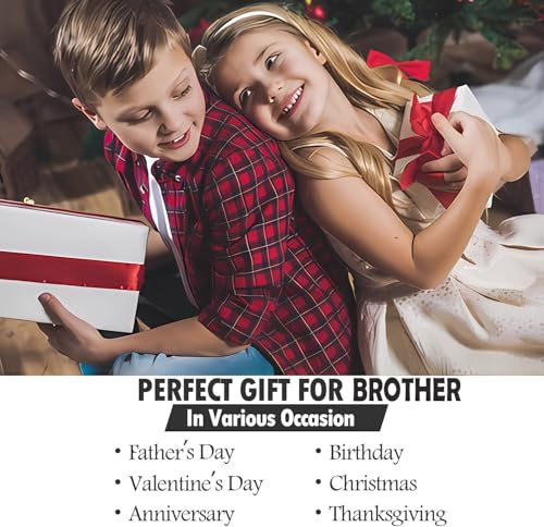 NIAEIAIE Funny Gifts for Brother Adult-Birthday Brother Gifts from Sister-Big Brother Gifts for Boy-Christmas Gifts for Brother-Best Gifts for Brother Dad Husband Son Boyfriend Him(14oz) — view 6