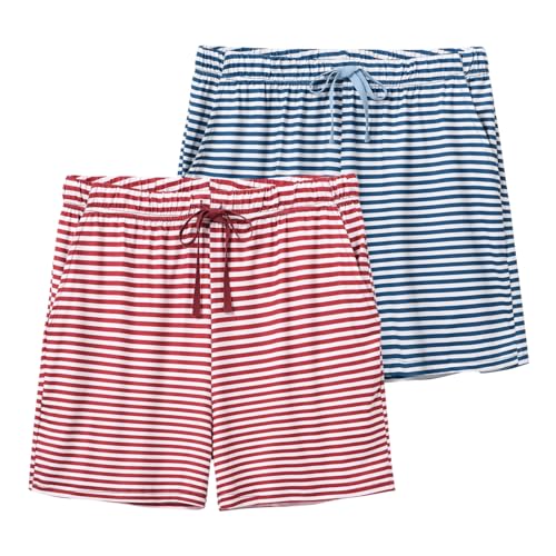 Mountain Warehouse Lakeside II, Pantaloncini In Cotone Da Donna Leggeri Resistenti Estivi Comodi Per Spiaggia E Picnic Blu Navy 46 121564097