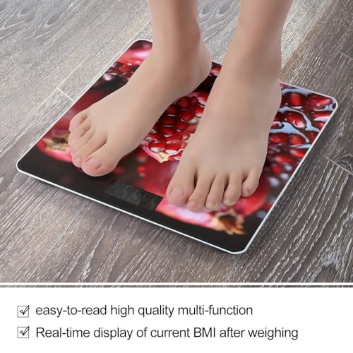 Báscula digital de baño con diseño de frutas y capacidad 400 lb miniatura 5