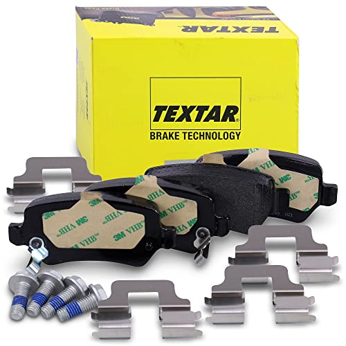 Preisvergleich Produktbild TEXTAR Original Bremsbelagsatz, Scheibenbremse Hinterachse, 2341703