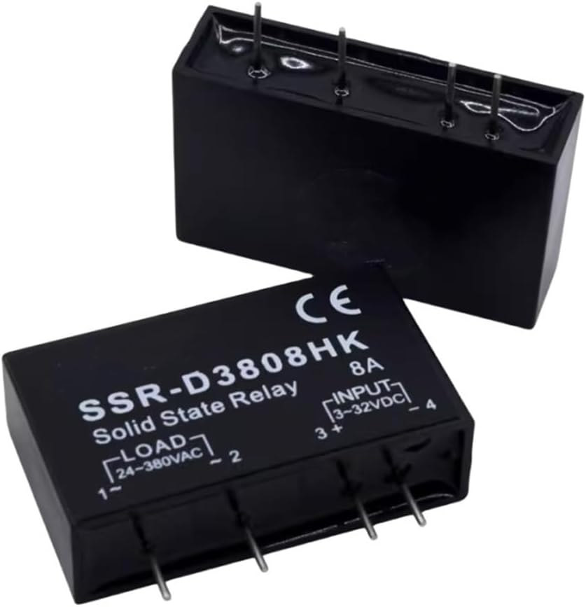 5PCS PCB SSR-D3805HK 8A DC-AC 8A Solid State Relay LLBOGRGGN