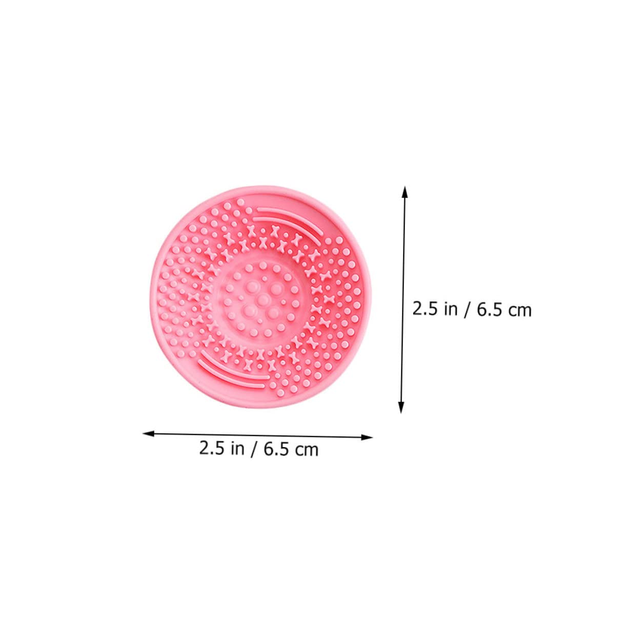 minkissy Pz Spugnetta Pennelli Di Bellezza Per Il Trucco Scrubber Per Pennelli Da Trucco Gadget Per Il Trucco Applicatore Di Trucco in Silicone Palmare Tampone Di Pulizia Gel Di Silice