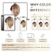 ZQIAN BEAUTY Claw Clip Ponytail Extension - 10 Inch Short Pony Tails Hair Extensions, Soft Synthetic Straight Hair Extensions Ponytail, Clip in Ponytail (Color: Blonde with Bleach Blonde Ends)