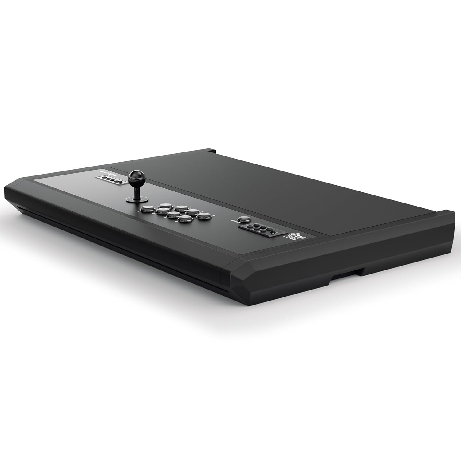 qanba Arcade 2009 1 Player - Arcade Stick 1 joueur avec cadre métallique robuste - Compatible avec PC, Steam Deck et Android - Joystick de précision Gravity, Mode Turbo, Rangement intégré