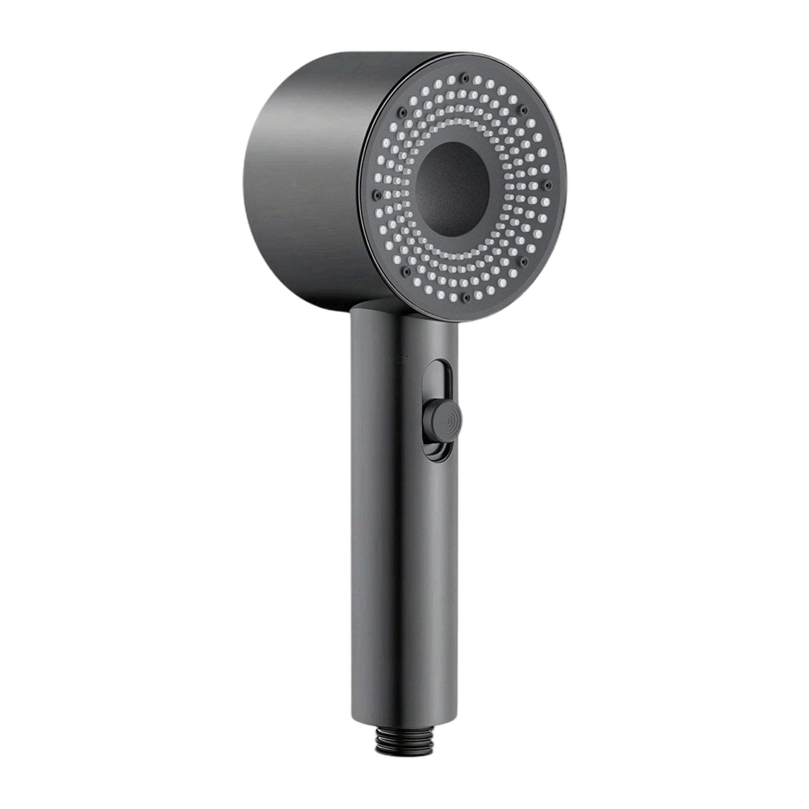 Msioytog Gray Strong Abs Shower Head With Ergonomic Grip & Double Flows Setting Pressure Boosting Shower Head For Comfortable Use Water Saving
