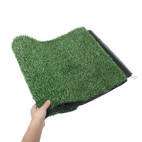 Césped artificial verde Toddmomy de 200x50x1cm de plástico para techo de garaje 5