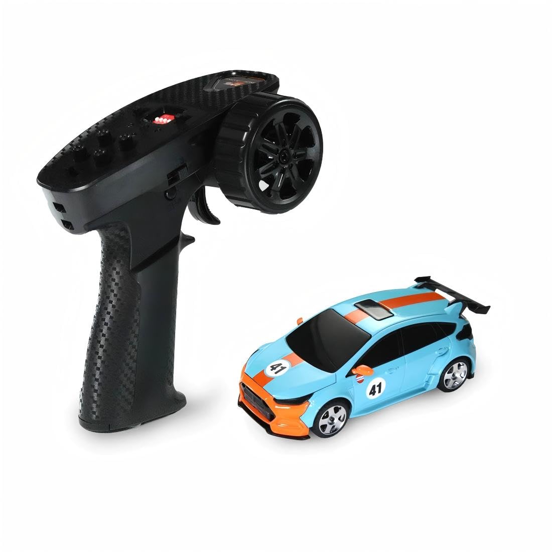 Meiurlex MG044 Mini Drift RC Car with Gyro, 1/43 Scale Full Proportional 2.4G RC Electric 4WD Racing Drift Vehicle Gift for Adult - RTR Version
