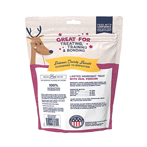 Natural Balance L.I.T. Limited Ingredient Dog Treats Venison & Sweet Potato 14oz - Image 4