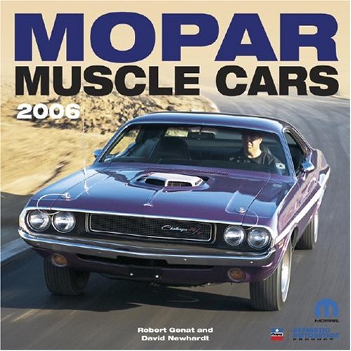 Amazon Mopar Muscle Cars 2006 Calendar Genat, Robert, Newhardt