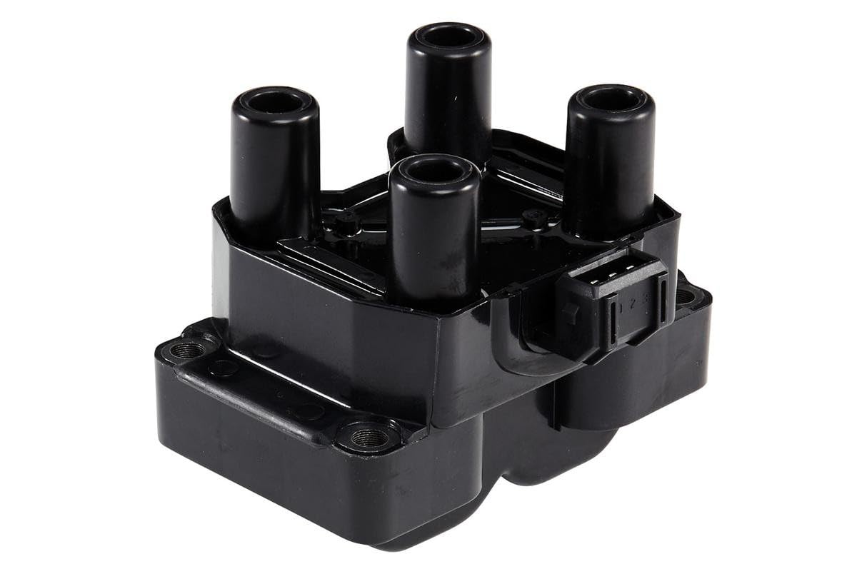 Hella Ateşleme Bobini - 12V - 3-Kutuplu - Blok Ateşleme Kapsülü - Vidalanmış Ignition Coil - Opel Vectra (1995-2002) ile uyumlu