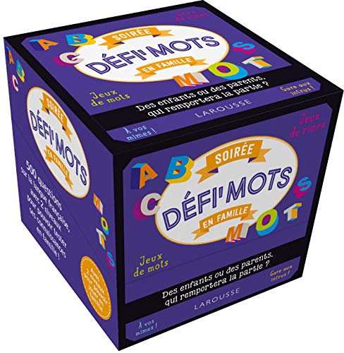 Télécharger Soirée DEFI'MOTS, spécial famille Livre PDF Gratuit