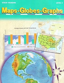 Paperback Maps, Globes and Graphs : Level E (Revised ed) Book