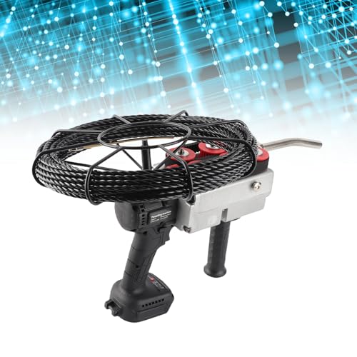 Electric Pipe Threader, Brushless Motor Threading Machine with Variable Speed, 6 Steel Guide Wheels, 15m Wire, for BL1830, BL1840, BL1850 Battery Interfaces