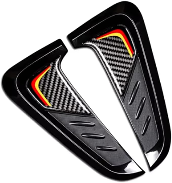 New Protective Universal Side Scoop (One Set) for BMW 1 Series E81 E82 E87 E88 F20 F40 / 2 Series F22 F23 G42 / 4 Series F32 F33 F36 G22 G23 (C-Style, 20 * 9.5cm)