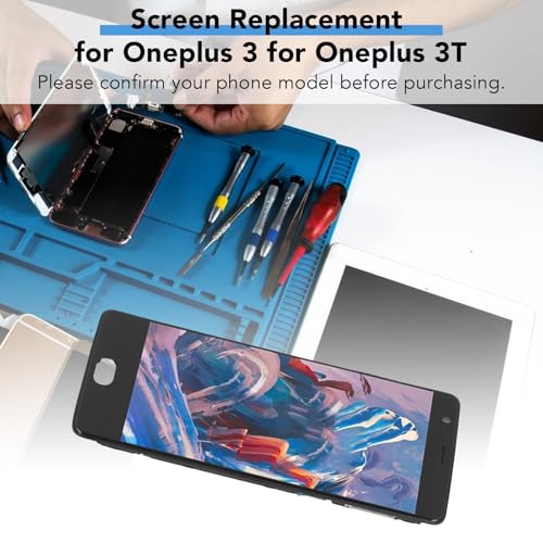 Écran LCD OnePlus 3 tactile précis pour modèles A3010 A3003 avec kit outils de pose - 2