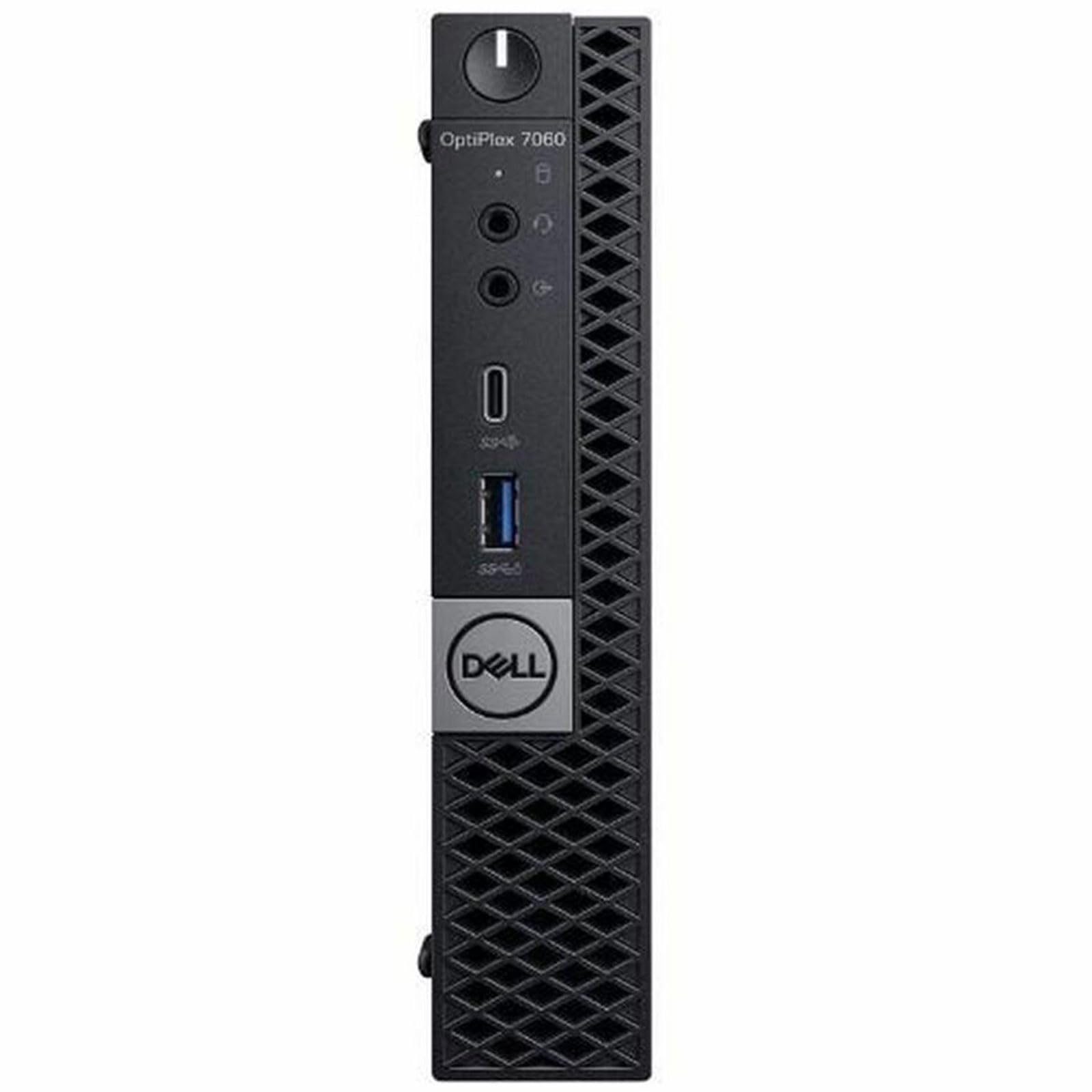 Dell Optiplex 7060 Mini PC Core i7-8700T 16 Go RAM 240 Go SSD Windows 11 Reconditionné