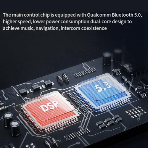 Intercomunicador para casco Q58 MAX impermeable IP65 y musica mixta multiescena 6