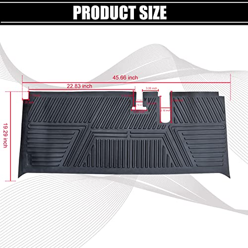 Cartclan Golf Cart Floor Mat Fit Yamaha G29/Drive/Drive 2/Ydre New And Improved Not Deformed Non-Slip Durable Floor Liner Mat - Black #TOP4