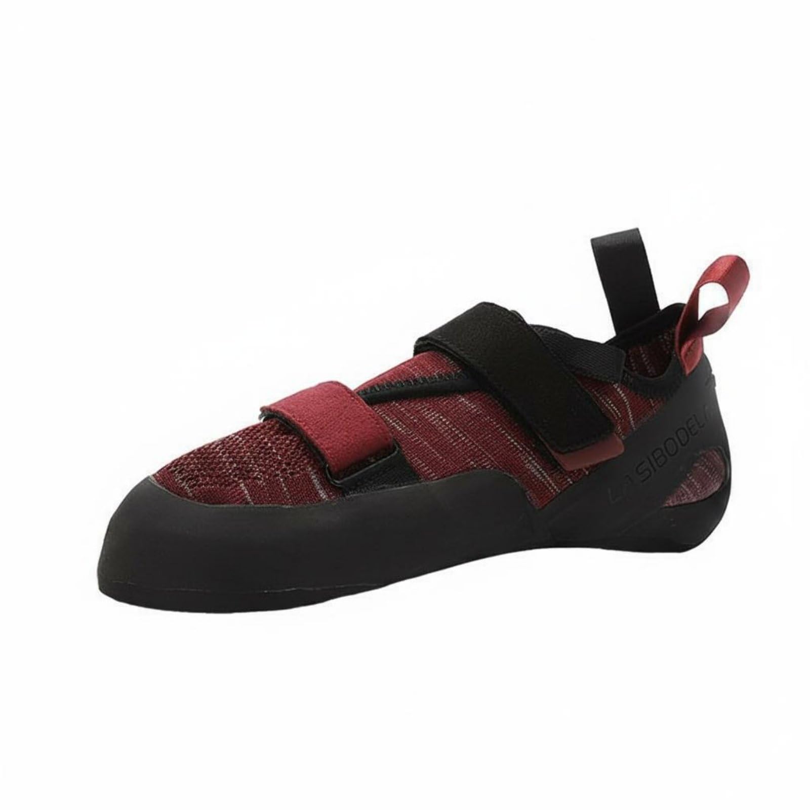 TRENDYNEST Comfortable Beginner Climbing Shoe Easy to Wear Entry-Level Climbing Shoe Slip-Resistant Sports Footwear High Traction for Beginners, Men, Women, Bouldering, Training, Black Red, 37-image-21