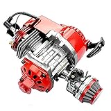 🏍【Mezcla de gas y petróleo】1:25 Potencia máxima: 2.6 hp / 7000 rpm Par máximo: 2.8 n.m./5500 rpm