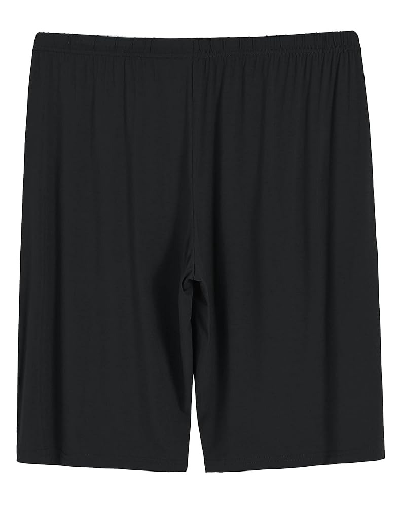 Esenchel Women's Plus Size Pajama Shorts Rayon Sleep Shorts