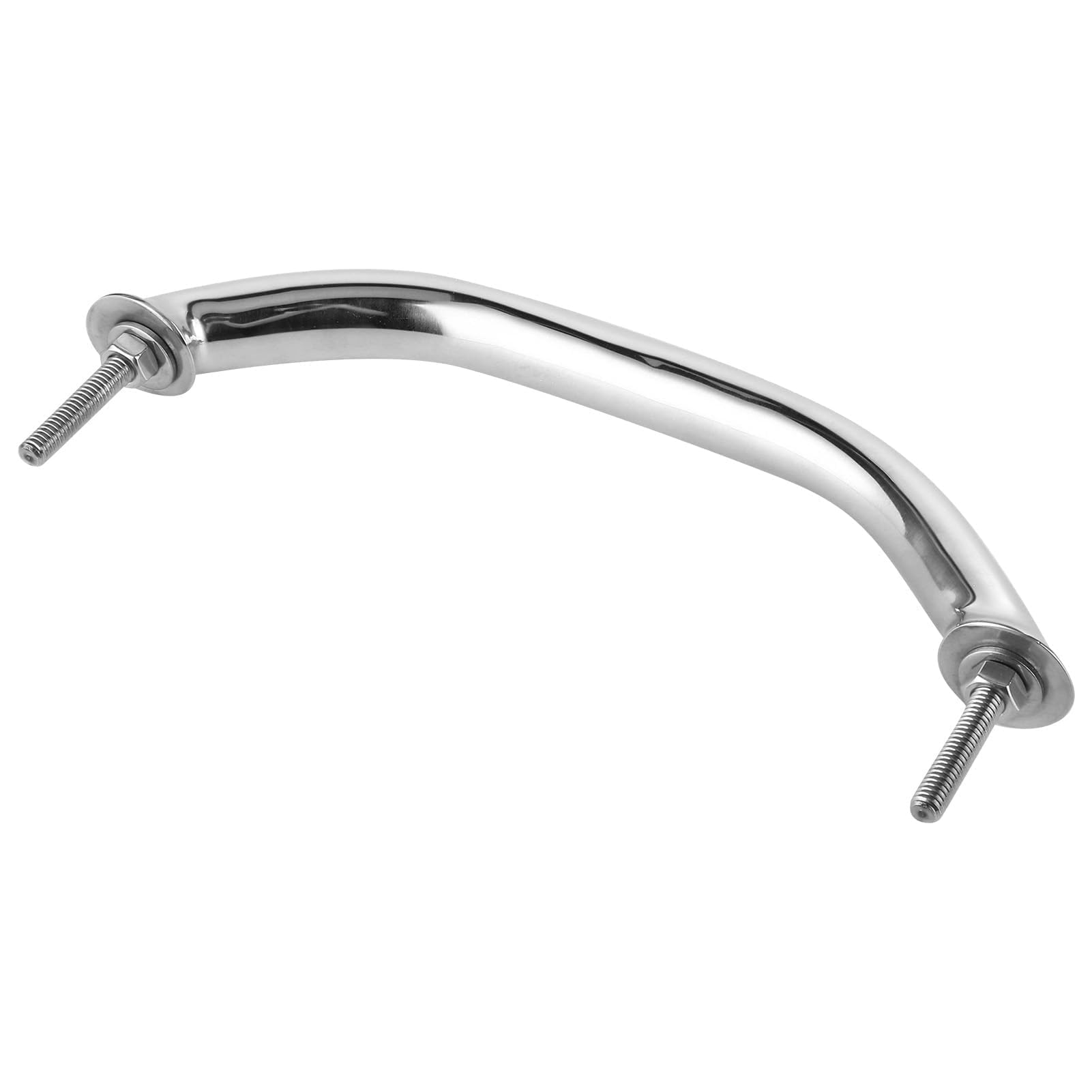 Corrimano per Barche per Ponte di Portello, Maniglia per Guida Ovale Maniglia Marine Grab Maniglione in Acciaio Inossidabile per Porta Attrezzatura per Barca Marine Yacht RV(300mm)