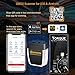 GEMWON OBD2 Scanner Bluetooth OBDII Code Reader 4.0 Car Diagnostic Scan Tool for Check Engine Light & Vehicle System Info (Works with iPhone and Android)