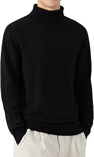 [VICALLED] ニットセーター メンズ タートルネック セーター インナー 秋冬服 柔らかい ユニセックス ストレッチ カジュアル 無地 メンズセーター