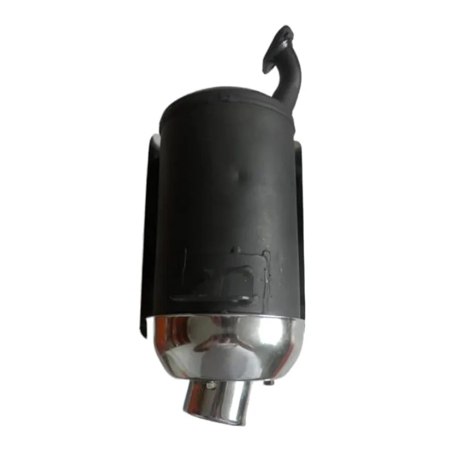 Silenciador de escape de 2 kW, estilo silencioso, reduce el ruido, compatible con generadores H0-nda GX160, GX200, 168F y 3 kW 3800, con protector de arandela y colector.