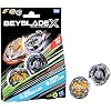 Beyblade X Gale Wyvern 3-60T & Sword Dran 3-80B Dual Pack Set with 2 Right-Spinning Tops; Battle Tops; Games/Toys for Boys & Girls 8+