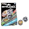 Beyblade X Gale Wyvern 3-60T & Sword Dran 3-80B Dual Pack Set with 2 Right-Spinning Tops; Battle Tops; Games/Toys for Boys & Girls 8+