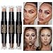 Maquillajes correctores, Contouring Stick, Kit Corrector Imperfecciones, Doble Punta Pluma De Contorno...