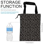 Car Garbage Bag Hanging Car Trash Can for Back Seat with Drawstring - Image 2