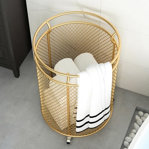 Panier à linge à roulettes pour éviter de porter le linge lourd - 2
