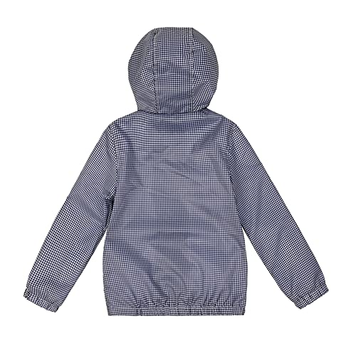 Image of SNOW DREAMS Boys Waterproof Rain Jacket Windbreaker Lightweight Coat Kids Raincoat Outerwear