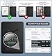 MoKo Hülle für 6,8 All-New Kindle Paperwhite (11. Generation 2021 Modell), Ultraklar Weich Flexibel Transparent TPU Rückseite Leicht Schutzhülle mit Auto Schlaf/Aufwach, Blume