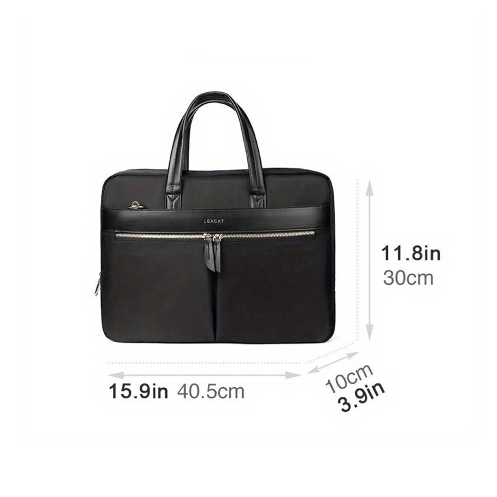Borsa a tracolla impermeabile da 15,6 pollici per computer portatile da 15,6 pollici