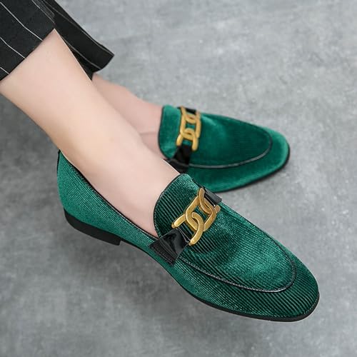 Men's Fashionable Loafers Comfortable Dress Shoes Retro Leather Oxford Shoes Business Dress Casual Walking Shoes for Men3