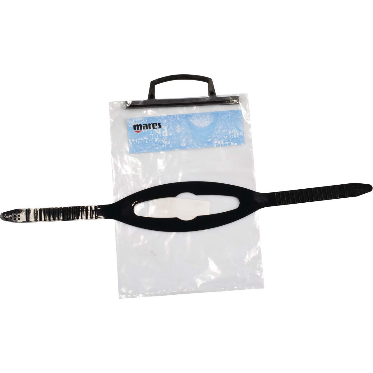 MaresMASK STRAP SILICON BLACK