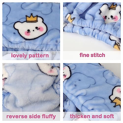 Image of ICZW Gripper Strip Frame Cover Rug Hooking Frame Cover Flannel for 19.6 inch x 19.6 inch Frame (Blue)