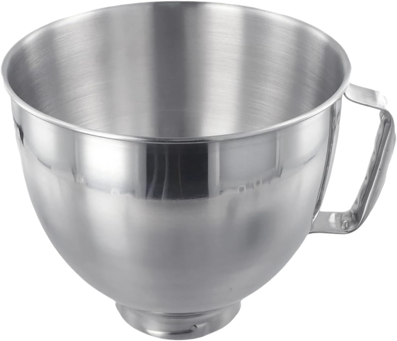 Premium Stainless Steel Mixing Bowl，Compatible For KitchenAid，Stand Mixers 4.5QT 5QT Home Appliance Replacement Part Kitchen Accessories
