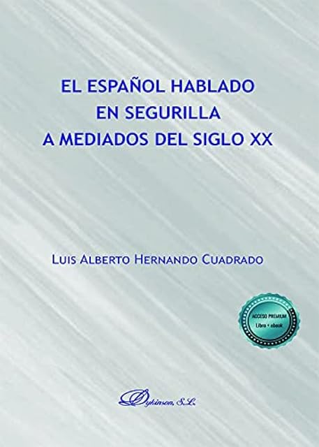 Portada de El español hablado en Segurilla a mediados del siglo XX