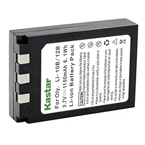 Olympus Li-10B LI10B Battery 1090mAh by Pexell