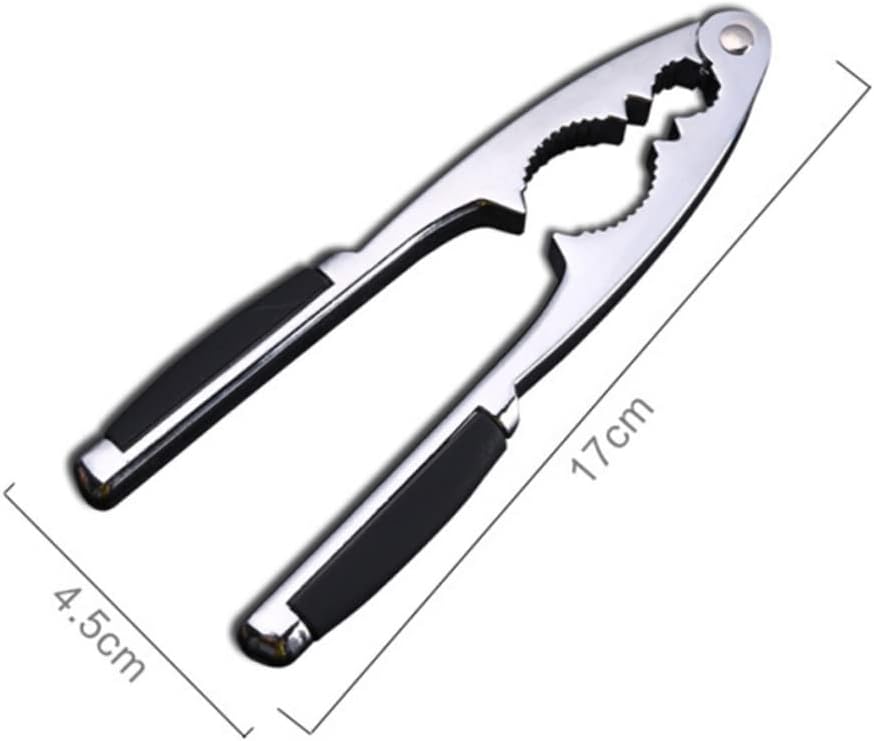Zinc Alloy Nut Cracker for Walnuts and Nuts, Portable Sturdy Tool